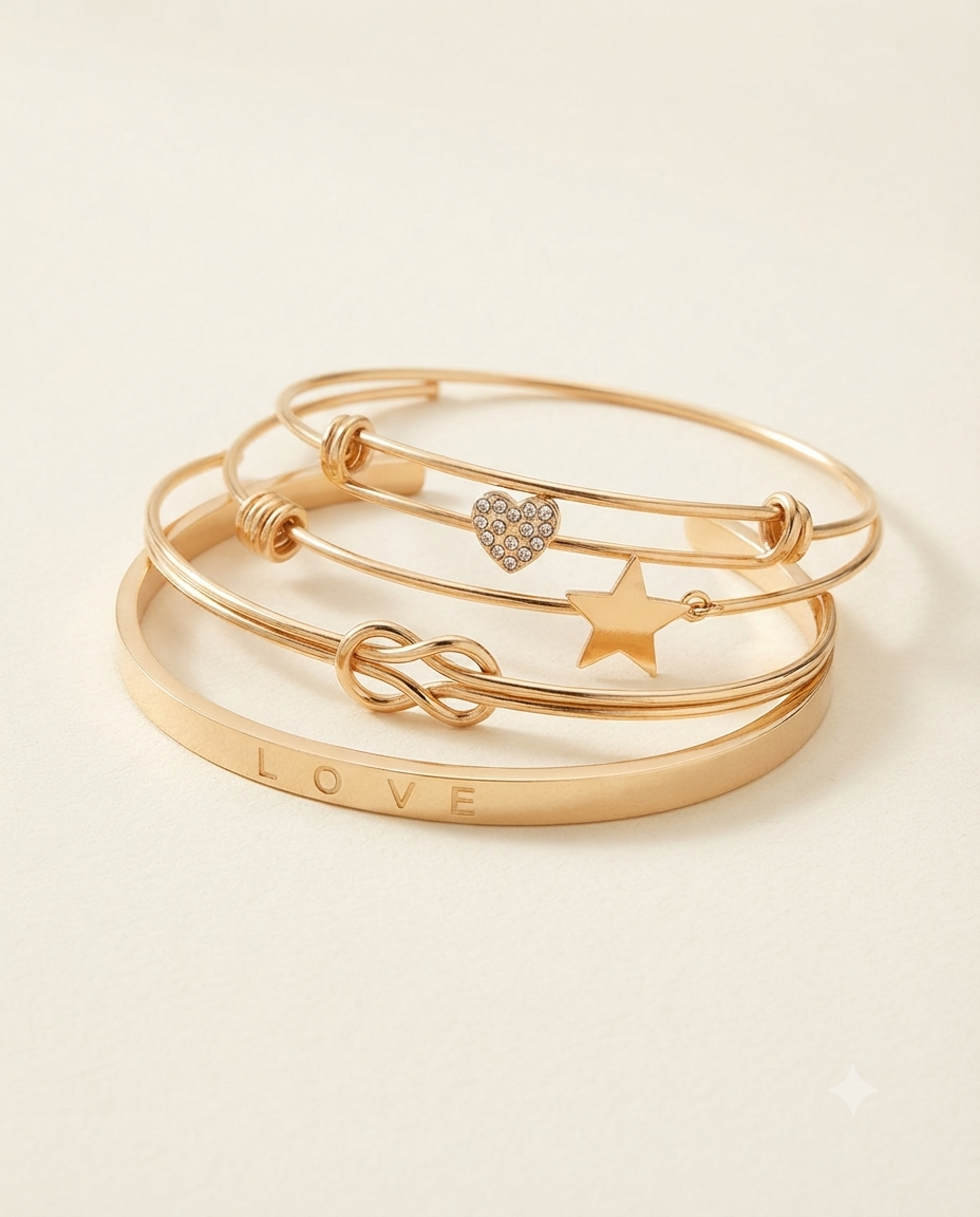 Amara Charm Bracelet Set