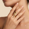 Seahorse Cuff Ring
