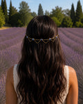 Sapphire V-Cut Tiara